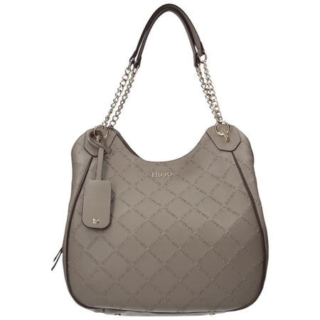 Liu Jo borsa satchel taupe grande AF5054E0538-71105