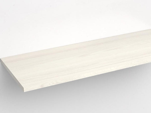 Mensole da Muro in Legno nobilitato 60x20x1.8 cm in colore Larice Bianco