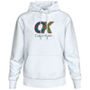 Calvin Klein felpa bianca con cappuccio LV04LD240GYAF
