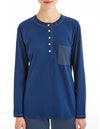 Ragno Pigiama da Donna Cotone Leggero Maniche Lunghe D894N1 S32 - Passarelli Biancheria