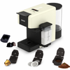 Macchina Caffè Espresso Multicapsula 4in1 con Cappuccinatore 20 Bar 1400W | Compatibile Nespresso Dolce Gusto Cialde e Polvere