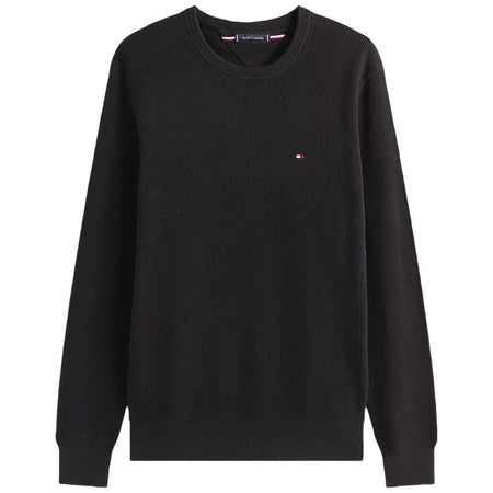 Tommy Hilfiger maglione nero strutturato MW0MW36347BDS