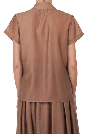 LA FEMME BLANCHE La Femme Blanche - Camicia - 451602 - Cammello da donna