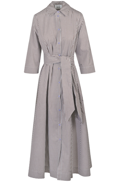 NIU - Abito - 450195 - Bianco/Tabacco da donna