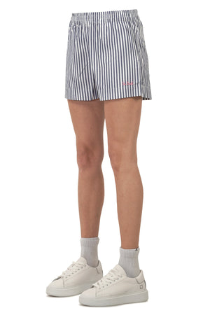 MC2 SAINT BARTH MC2 Saint Barth - Shorts - 450900 - Bianco/Blu da donna