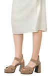 ASH Ash - Sandali - 450996 - Tortora da donna
