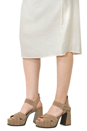 ASH Ash - Sandali - 450996 - Tortora da donna