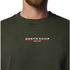 North Sails felpa girocollo verde 691164