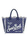 MC2 SAINT BARTH MC2 Saint Barth - Borsa grande - 450958 - Blu/Bianco da donna