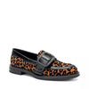 Frau Donna Mocassini in tessuto leo print
