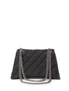 Balenciaga Borsa a Spalla Crush Medium in Denim da donna
