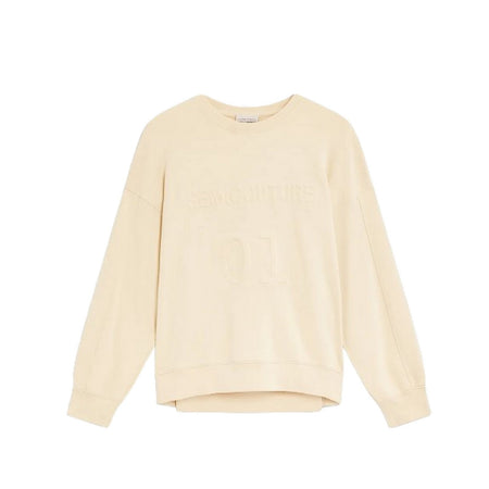 SEMICOUTURE felpe con cappuccio donna semicouture - rhianna - avorio da donna
