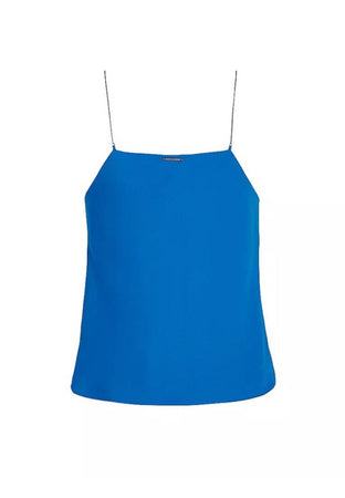 calvin klein CANOTTA REC CDC METAL DETAIL CAMI TOP da donna