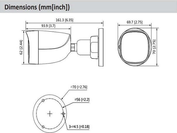 DAHUA 5MP STARLIGHT HDCVI IR BULLET CAMERA | HAC-HFW1500CP Fai da te/Sicurezza e protezione/Sistemi di sicurezza domestica/Kit video per la sicurezza domestica/Videocamere di sorveglianza/Bullet camera Zencoccostore - Formia, Commerciovirtuoso.it