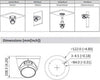 DAHUA TELECAMERA DOME 4.0 MEGAPIXEL HD | IPC-HDW2431T-ZS-S2 Fai da te/Sicurezza e protezione/Sistemi di sicurezza domestica/Kit video per la sicurezza domestica/Videocamere di sorveglianza/Dom camera Zencoccostore - Formia, Commerciovirtuoso.it
