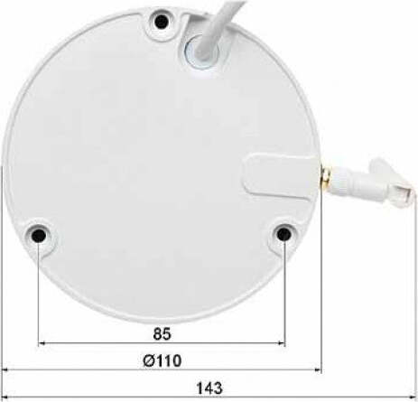 DAHUA TELECAMERA DOME HD 4.0 MEGAPIXEL | IPC-HDBW1435E-W Fai da te/Sicurezza e protezione/Sistemi di sicurezza domestica/Kit video per la sicurezza domestica/Videocamere di sorveglianza/Bullet camera Zencoccostore - Formia, Commerciovirtuoso.it