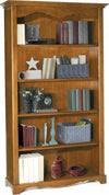DAISY---libreria-in-legno-massello-120x40x210-Tinta-noce-Milani-Home
