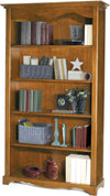 DAISY---libreria-in-legno-massello-120x40x210-Tinta-noce-Milani-Home