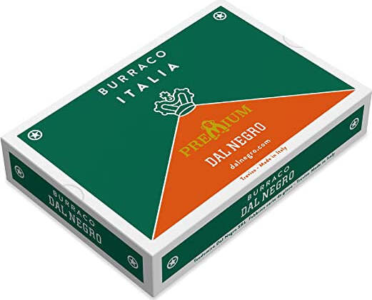DAL-NEGRO-Carte-da-Gioco-Burraco-Italia-Multicolore