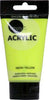 Daler-Rowney-Simply-Acrylic-Paint---75-ml---Neon-Yellow-Nobrand