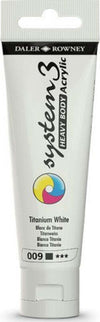 Daler-Rowney-System-3-Heavy-Body-150ml-Titanium-White-(009)-Nobrand