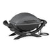 Weber q 1400 2200 w barbecue elettrico da tavolo grigio - 52020053