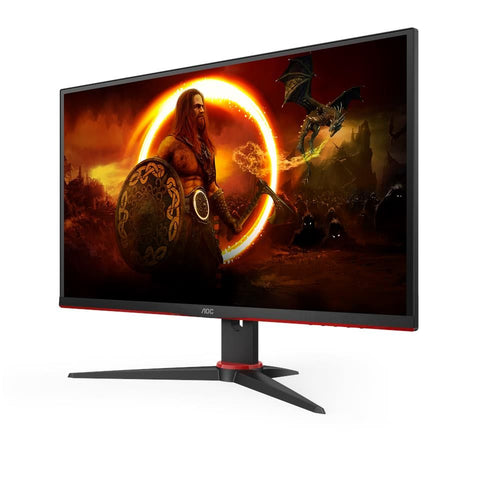 Aoc g2 27g2spae/bk led display 68,6 cm (27\) 1920 x 1080 pixel full hd nero, rosso