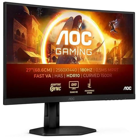 Aoc g4 cq27g4x monitor pc 68,6 cm (27\") 2560 x 1440 pixel quad hd lcd nero