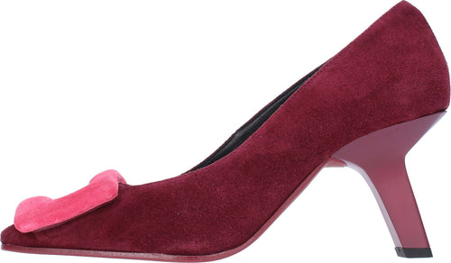 DANIELE-ANCARANI-Scarpe-con-Tacco-Bordeaux-da-donna