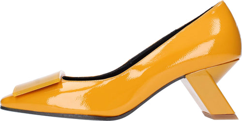 DANIELE-ANCARANI-Scarpe-con-Tacco-Giallo-da-donna