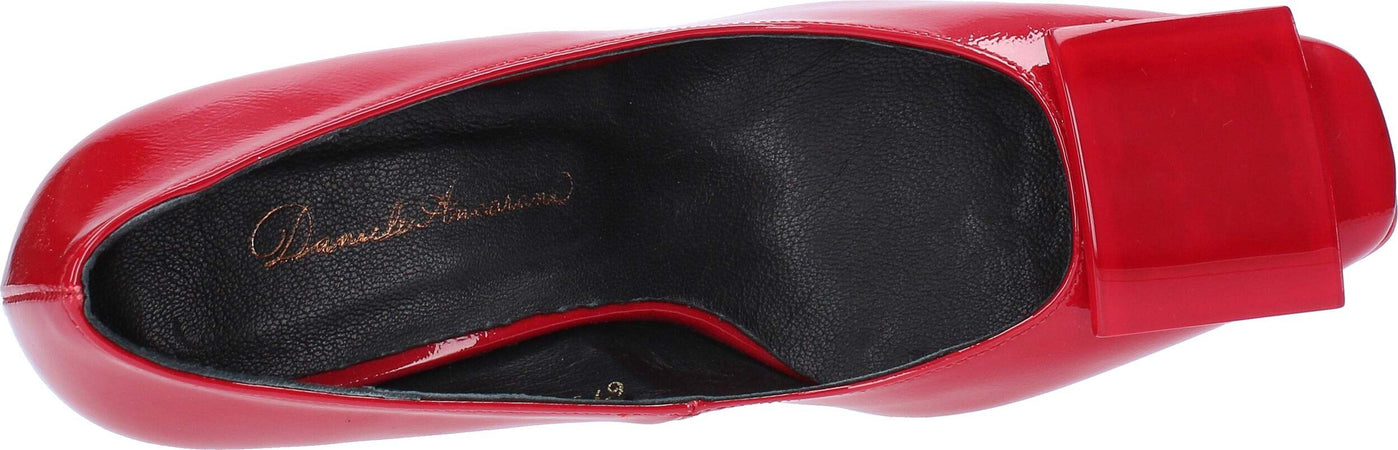 DANIELE-ANCARANI-Scarpe-con-Tacco-Rosso-da-donna