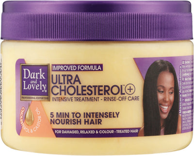 Dark & Lovely Ultra Cholesterol Crema Balsamo Maschera per Capelli Nutriente Districante Proteico 250 Ml