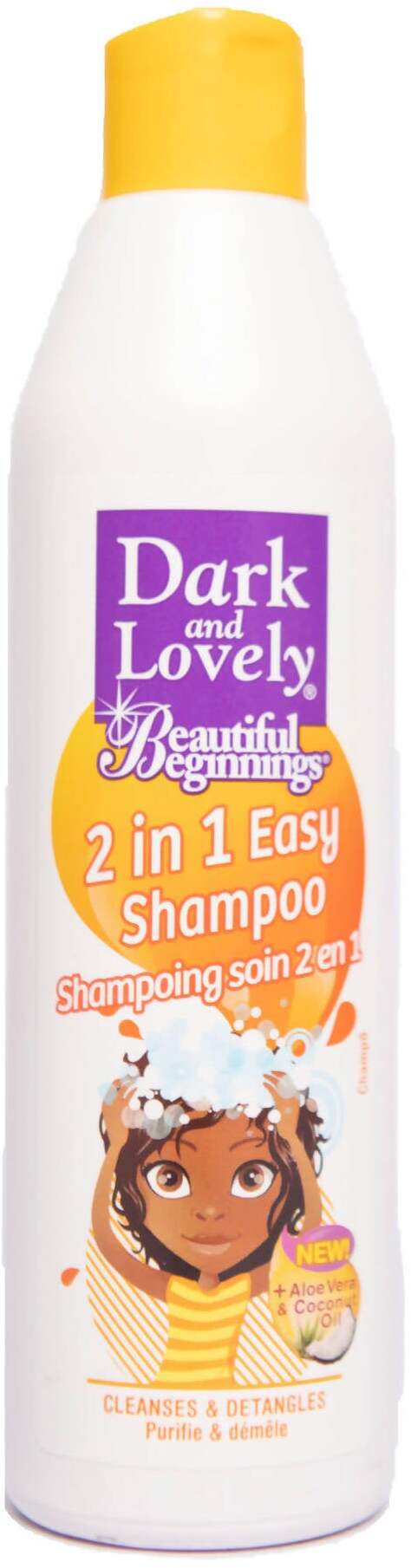 Dark and Lovely 2 in 1 Shampoo 250ml for Hair Shampoo per Capelli Afro 2 in 1 Nutriente E Districante