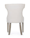 Sedia Azelia con struttura in rubber wood, per arredo interno 55 x 52 x h 92 cm