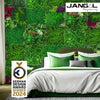 JANGAL Pannelli acustici Modulabili in FLORA sintetica ULTRAREALISTICA 52x52cm mod. DARK BUXUS - Eternal Parquet