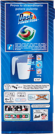 Dash Power Detersivo In Polvere Per Lavatrice Con Tecnologia Anti-residui Maxi Formato 74 Lavaggi (2 x 37 Lavaggi 3700 G) Salute e cura della persona/Pulizia e cura della casa/Prodotti per il bucato/Detersivi in polvere SG Store - Nicosia, Commerciovirtuoso.it