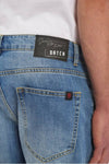 Datch Jeans Uomo Slim Fit Gamba Dritta in Cotone Lavaggio Chiaro Moda/Uomo/Abbigliamento/Jeans Sportast - Cimego, Commerciovirtuoso.it