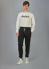 Datch Pantalone Tuta Uomo Nero In Felpa Pantaloni Tuta Neri Datch Dettaglio Verde Fluo Moda/Uomo/Abbigliamento/Abbigliamento sportivo/Completi sportivi/Tute Sportast - Cimego, Commerciovirtuoso.it