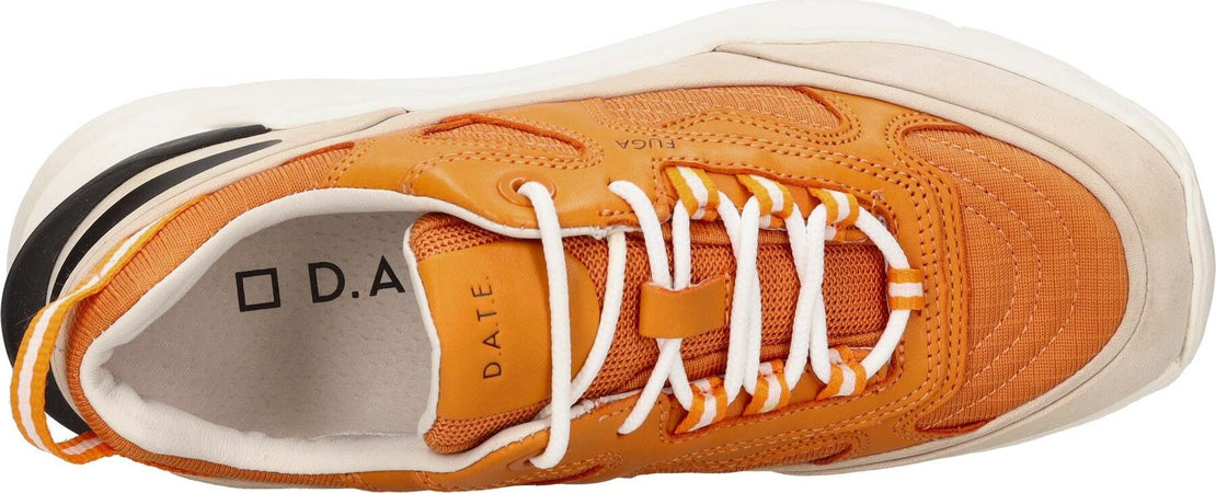 D.A.T.E.-Sneakers-Arancio-da-donna