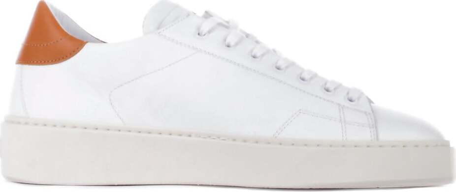 Date-Sneakers-Bianco-arancio-da-uomo