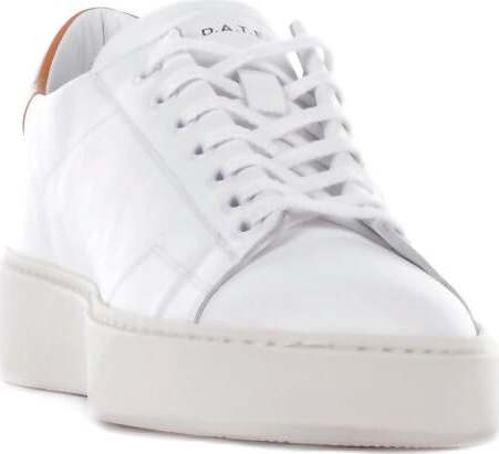 Date-Sneakers-Bianco-arancio-da-uomo