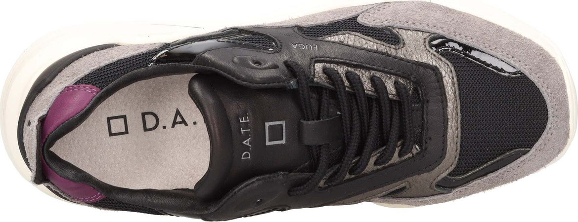 D.A.T.E.-Sneakers-Nero-da-donna