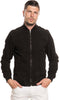 David---Bomber-Uomo-Nero-in-vera-pelle-camoscio