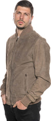 David---Bomber-Uomo-Tortora-in-vera-pelle-camoscio