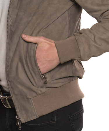 David---Bomber-Uomo-Tortora-in-vera-pelle-camoscio