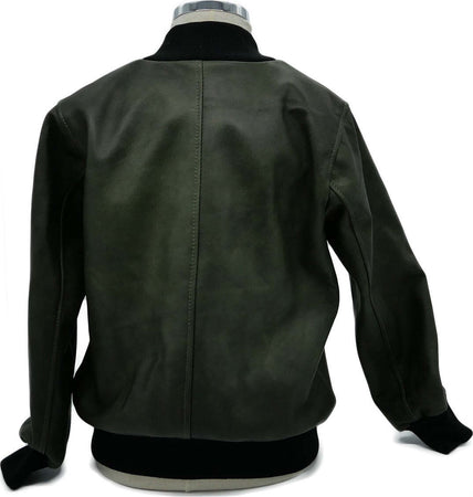 Davide---Bomber-Bambino-Verde-in-vera-pelle
