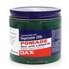 Dax Pomade Hair Food with Lanolin, Bergamot, Olive Oil, Castor Oil 213 G Crema per Capelli Secchi E Sfibrati Crema Idratante Con Oli Vegetali E Lanolina