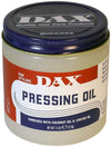 DAX PRESSING OIL PREMIUM STYING / HOT COMB WITH COCONUT OIL & CASTOR OIL 213G PER CAPELLI