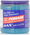 DAX SUPER LIGHT POMADE FOR DRY HAIR & SCALP TREATMENT ENRICHED WITH LANOLIN & VEGETABLE OILS 213G PER CAPELLI