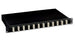 Cassetto Ottico 19'' con 12 bussole SC Duplex Multimodale OM2 Nero